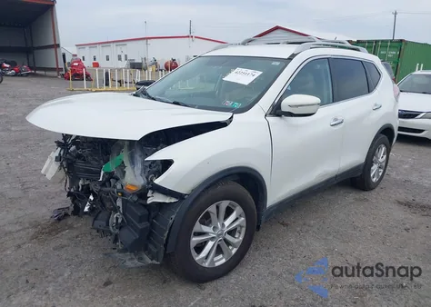 2014 Nissan Rogue Sv from USA, damaged, VIN 5N1AT2MT5EC790814